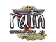 Sticker | rain (Champion) | Antwerp 2022