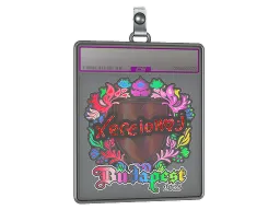 Sticker Slab | xertioN (Holo) | Budapest 2025