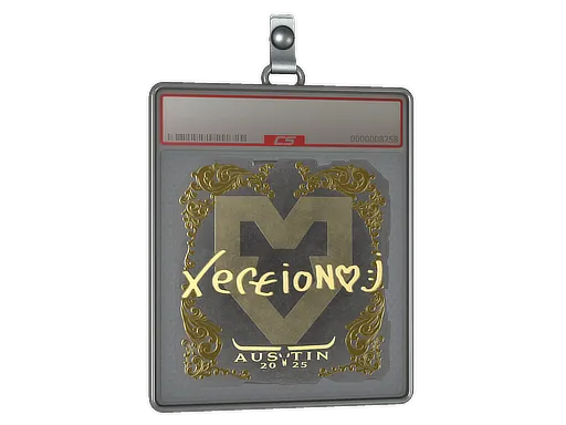 Sticker Slab | xertioN (Gold) | Austin 2025