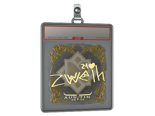 Sticker Slab | zweih (Gold) | Austin 2025