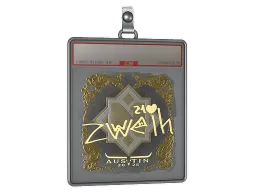 Sticker Slab | zweih (Gold) | Austin 2025