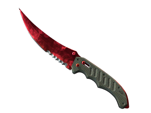 ★ StatTrak™ Flip Knife | Doppler (Minimal Wear) Ruby