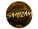 Sticker | ShahZaM (Gold) | Katowice 2019