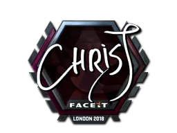 Sticker | chrisJ (Foil) | London 2018