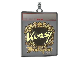 Sticker Slab | Kursy (Gold) | Budapest 2025