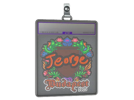 Sticker Slab | jeorge (Embroidered) | Budapest 2025