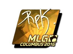 Sticker | RpK (Gold) | MLG Columbus 2016