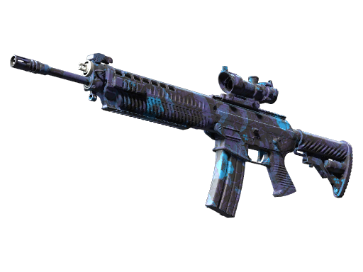 StatTrak™ SG 553 | Aloha (Factory New)