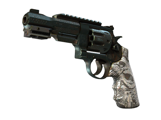 StatTrak™ R8 Revolver | Bone Forged (Well-Worn)