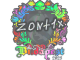 Sticker | zont1x (Holo) | Budapest 2025