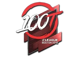 Sticker | 100 Thieves | Boston 2018