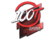 Sticker | 100 Thieves | Boston 2018 skin