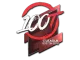 Sticker | 100 Thieves | Boston 2018 CS2 skin