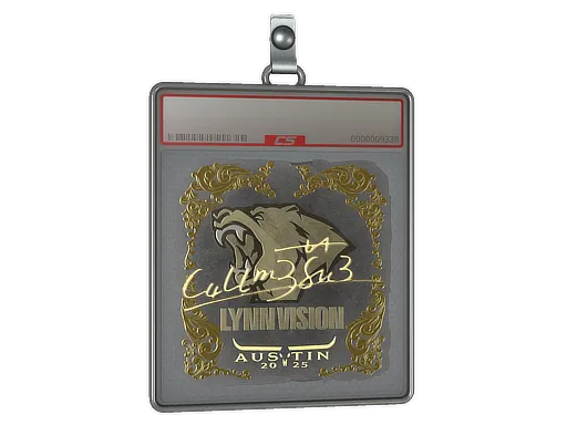 Sticker Slab | C4LLM3SU3 (Gold) | Austin 2025