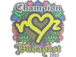 Sticker | ropz (Embroidered, Champion) | Budapest 2025