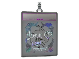 Sticker Slab | donk (Holo) | Austin 2025