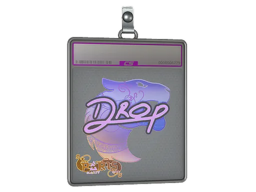 Sticker Slab | drop (Holo) | Paris 2023