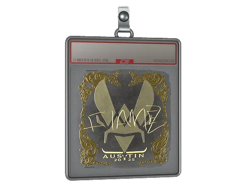 Sticker Slab | FlameZ (Gold) | Austin 2025