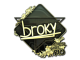 Sticker | broky (Gold) | Rio 2022