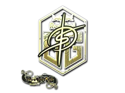 Sticker | degster (Gold) | Paris 2023