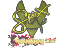 Sticker | Spinx (Glitter) | Shanghai 2024