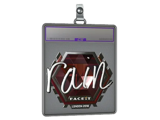Sticker Slab | rain (Foil) | London 2018
