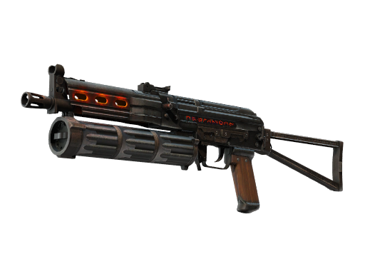 StatTrak™ PP-Bizon | Runic (Well-Worn)
