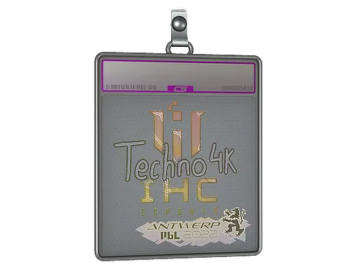 Sticker Slab | Techno4K (Holo) | Antwerp 2022