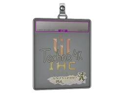Sticker Slab | Techno4K (Holo) | Antwerp 2022