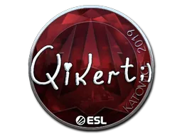 Sticker | qikert (Foil) | Katowice 2019