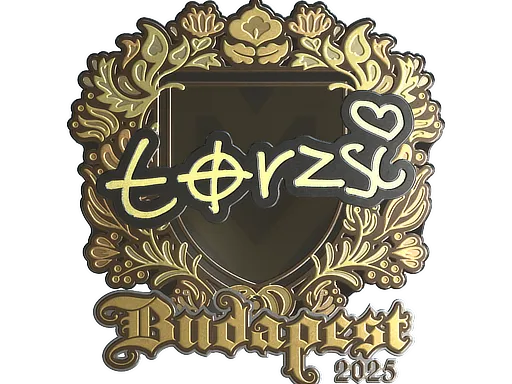 Sticker | torzsi (Gold) | Budapest 2025