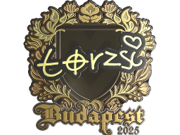 Sticker | torzsi (Gold) | Budapest 2025