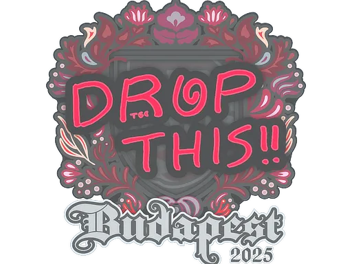 Sticker | drop | Budapest 2025