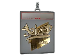 Sticker Slab | seized (Gold) | Boston 2018