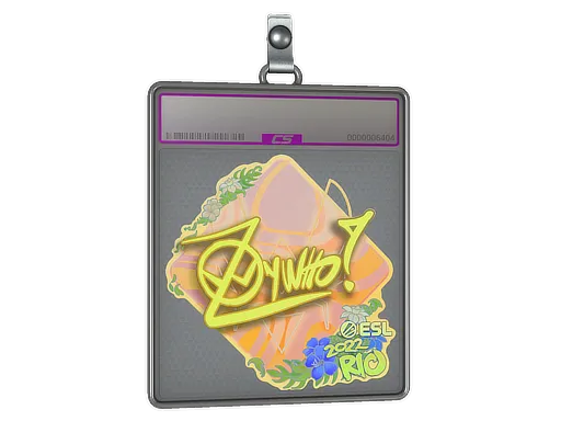 Sticker Slab | ZywOo (Holo) | Rio 2022