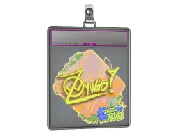 Sticker Slab | ZywOo (Holo) | Rio 2022