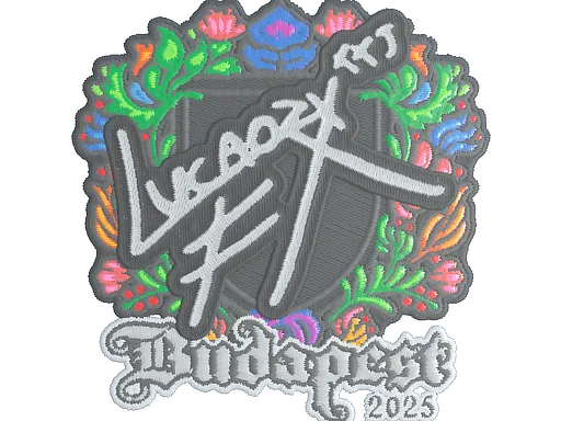 Sticker | Lucaozy (Embroidered) | Budapest 2025
