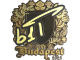 Sticker | b1t (Gold) | Budapest 2025
