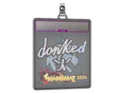 Sticker Slab | donk (Holo) | Shanghai 2024