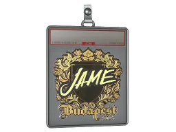 Sticker Slab | Jame (Gold) | Budapest 2025