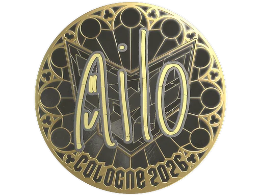 Sticker | nilo (Gold) | Cologne 2026