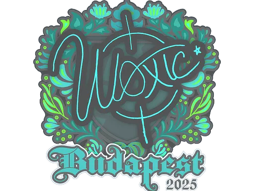 Sticker | woxic | Budapest 2025