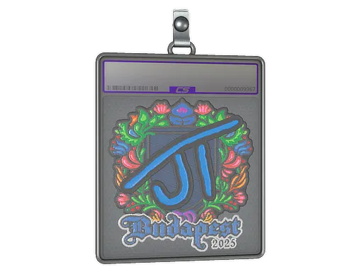 Sticker Slab | JT (Embroidered) | Budapest 2025