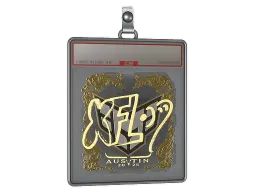Sticker Slab | xfl0ud (Gold) | Austin 2025