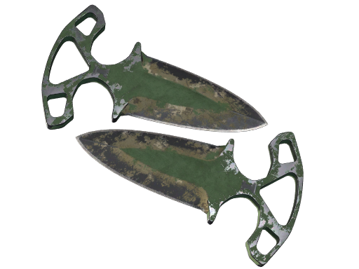 ★ StatTrak™ Shadow Daggers | Forest DDPAT (Battle-Scarred)