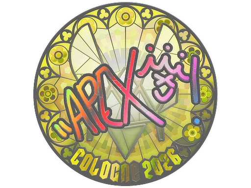 Sticker | apEX (Holo) | Cologne 2026