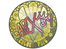 Sticker | apEX (Holo) | Cologne 2026