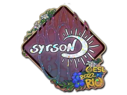 Sticker | syrsoN (Glitter) | Rio 2022