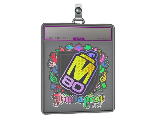 Sticker Slab | M80 (Holo) | Budapest 2025