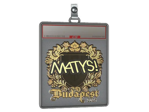 Sticker Slab | MATYS (Gold) | Budapest 2025